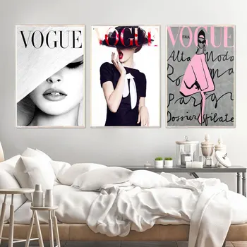 

Modern Wall Picture Lips Poster Fashion Nordic Posters And Prints Wall Art Canvas Painting For Living Room Home Decoration