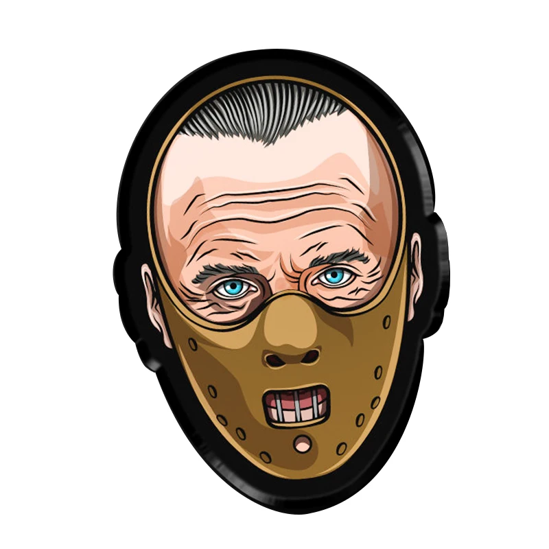 Hannibal Lecter Mask Pin