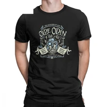 Camisetas para hombre Viking Olde Odin Pale Ale Mjolnir ropa de algodón puro camiseta retro de verano