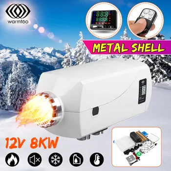 

Car Heater 12V 8KW Metal Air Diesel Heater Parking Heater With Remote Control LCD Monitor for RV Motorhome Trailer Trucks Boats