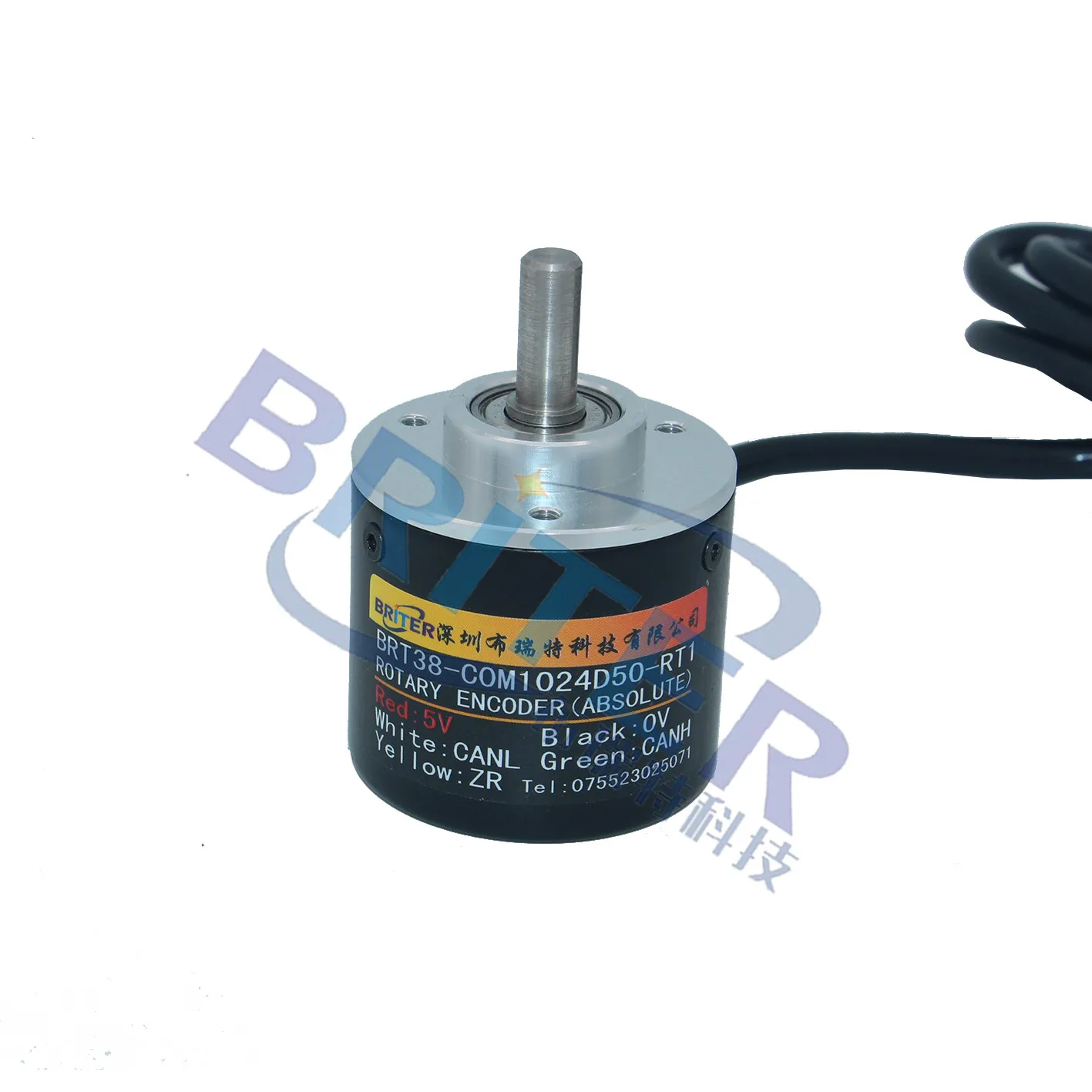 

CAN 99-turn 1024 Differential Angle Rotation Absolute Multi-turn Encoder Power-off Memory