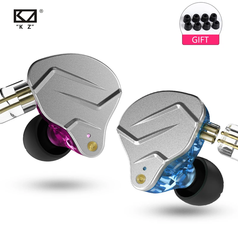 

KZ ZSN PRO 1BA+1DD Hybrid In Ear Earphone Monitor Running Sport Earphone HIFI Headset Earbud Detachable Detach 2Pin Cable