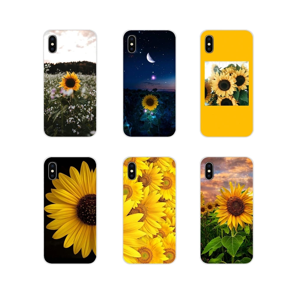 Accessories Phone Cases Covers For Samsung A10 A30 A40 A50 A60 A70 Galaxy S2 Note 2 3 Grand Core Prime Sunflower yellow flower | Мобильные
