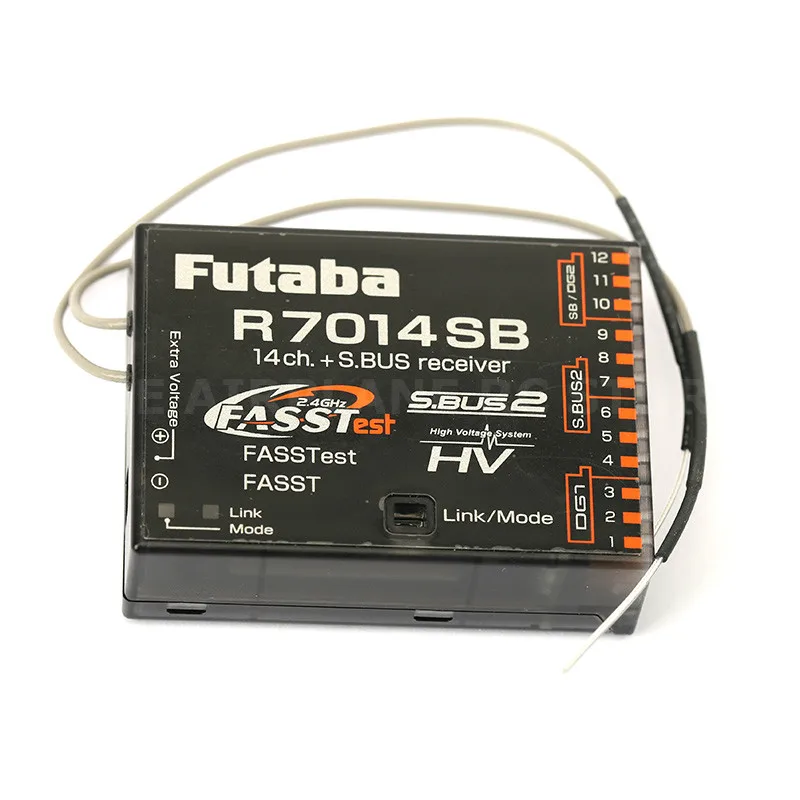 Оригинальный 14 канальный приемник Futaba S.BUSB 2 4G FASSTest/FASST R7014SB для вертолета 14SG 16SZ 18SZ