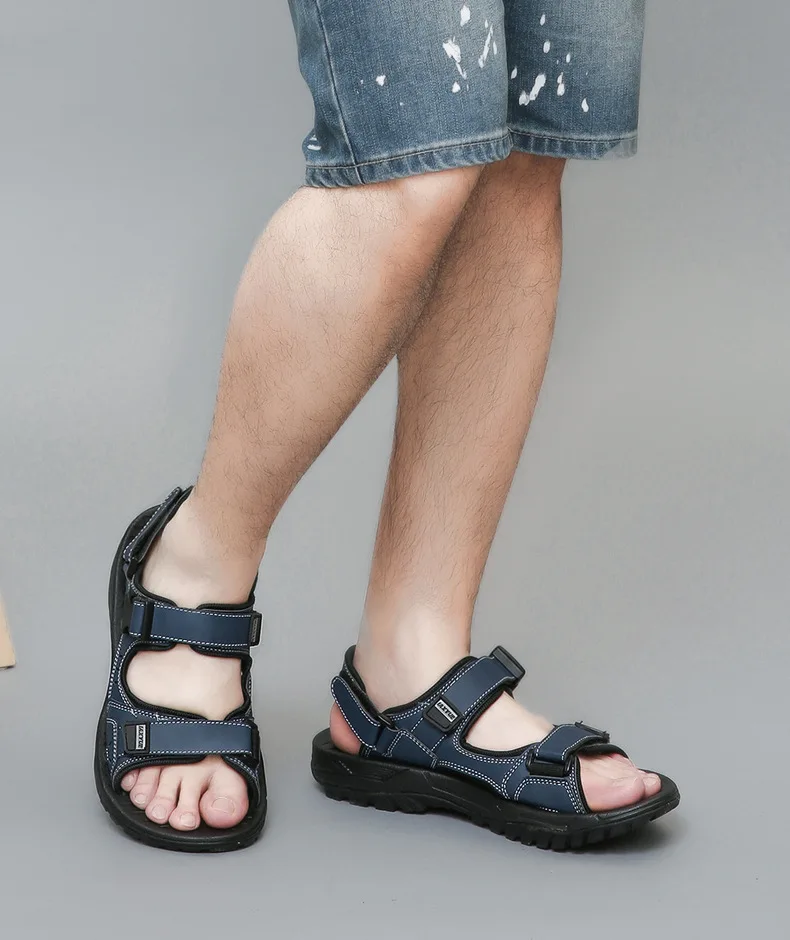 summer high quality outdoor sandals men sports beach slippers male shoes breathable outdoor sandals men plus size x127