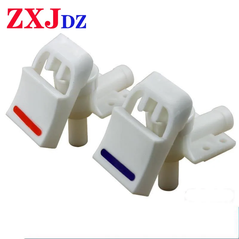 

A pair of water dispensers, faucets, faucets, cold and hot water faucets, piano keys, press type, universal accessories
