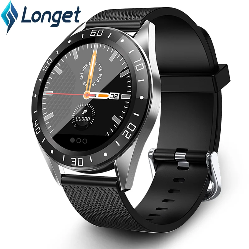 Longet GT105 Смарт-часы IP67 монитор сердечного ритма фитнес-часы кровяное давление будильник шагомер спортивные Смарт-часы для мужчин и женщин