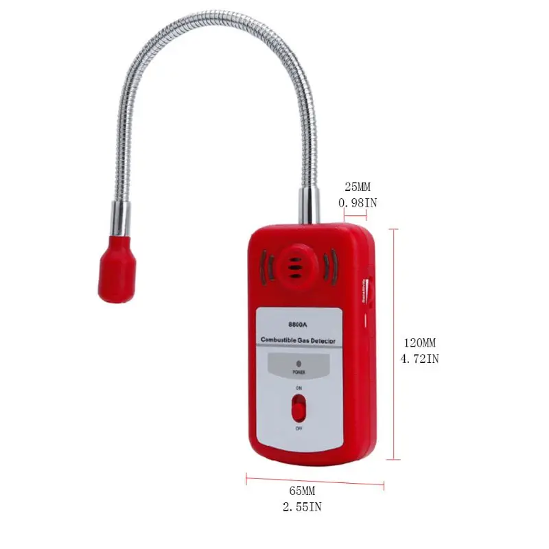 KXL-8800A детектор утечки горючих газов, тестер метана природного газа 831F