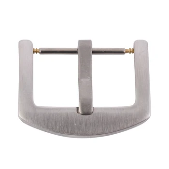 

Hot Sale Solid Scrub Stainless Steel Brushed Watch Band Clasp Buckle Watchbands 16-26mm New