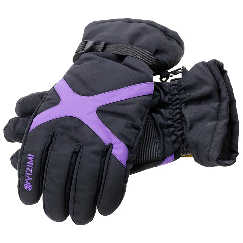 Guantes de esquí impermeables para hombre y mujer, guantes deportivos de invierno para snowboard, correr, montar, senderismo, escalada