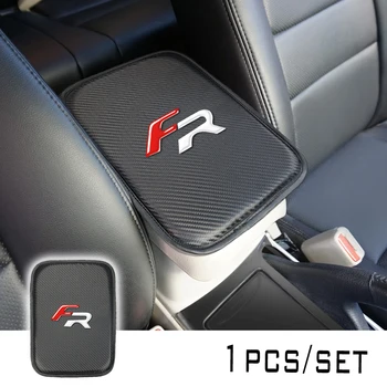 

1PCS Car Armrest Pad Covers Auto Seat Armrests Storage Protection Cushion for Seat FR+ Leon Ibiza cupra Altea Belt accessories