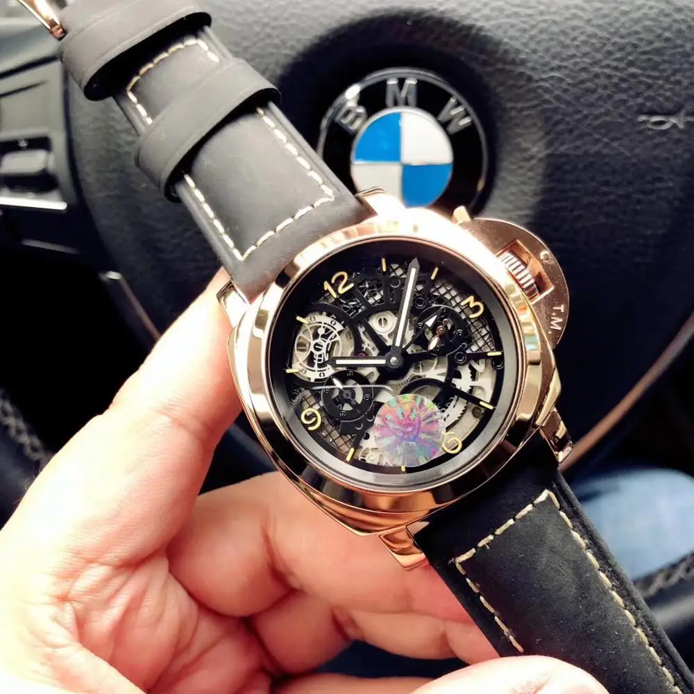 A09289 мужские часы лучший бренд для подиума роскошные европейские дизайнерские автоматические механические часы