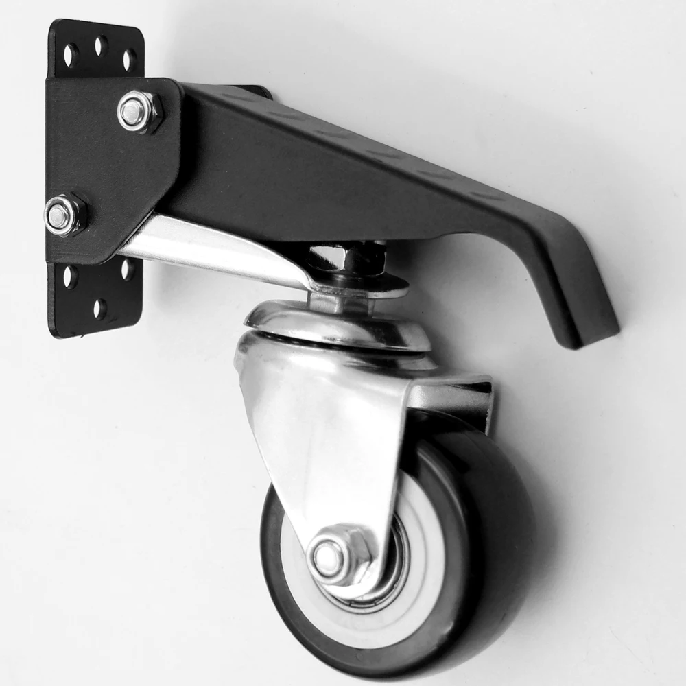 

1pcs Practical Aluminum Alloy Moving Casters Workbench Casters 360 Degree Maneuverability Woodworking DIY Tools