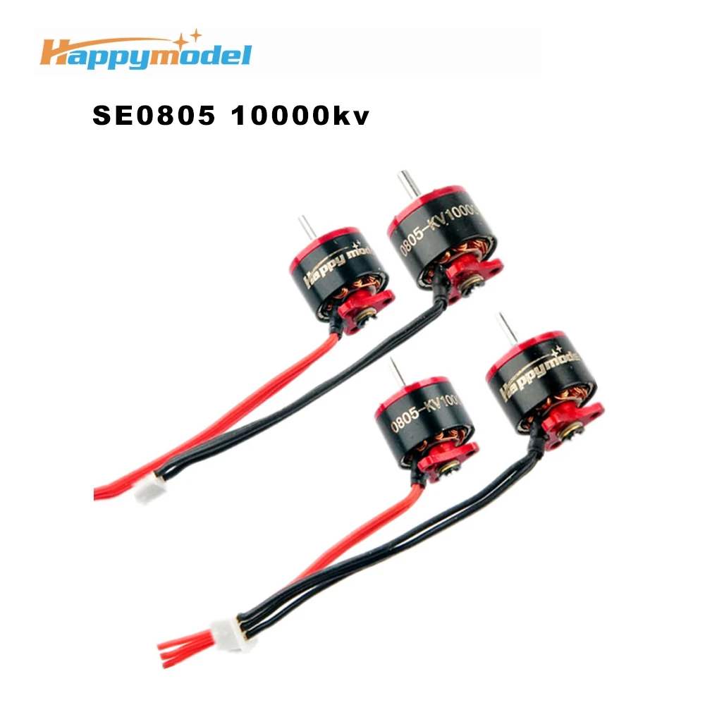

Happymodel SE0805 10000kv 1.5mm 1-2S Brushless Motor Support Crazybee Beecore_BL Flight Controller for 75-85mm Whoop FPV Drone
