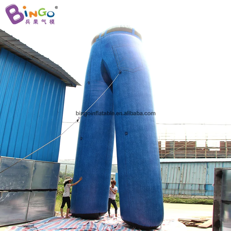 Бинго®8 м высокие гигантские надувные джинсы/брюки воздушный шар/надувная наружная реклама для быстрой моды