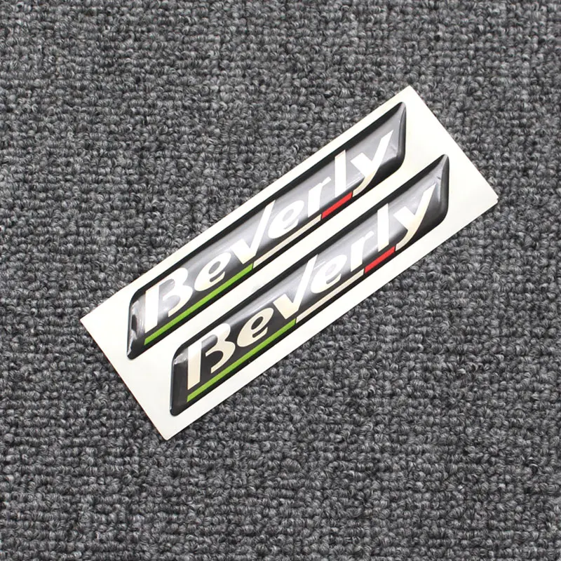 For Piaggio Beverly 125 300 350 500 Scooter Motorcycle 3D Waterproof Sticker Body Shell Decal Protector Fairing Emblem sticker