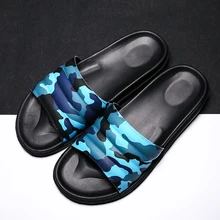 Мужские тапочки; камуфляжные Вьетнамки; камуфляжные повседневные шлепанцы; Мужская обувь; нескользящая пляжная обувь; Летние сандалии; zapatos hombre Sorrynam