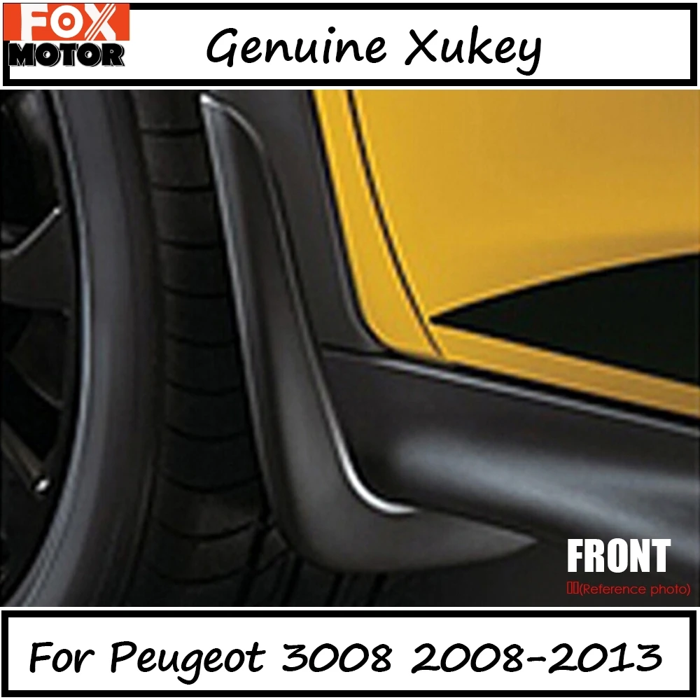 Брызговики для peugeot 3008 2008-2013 брызговики автомобиля Стайлинг 2009 2010 2011 2012 OE литые |
