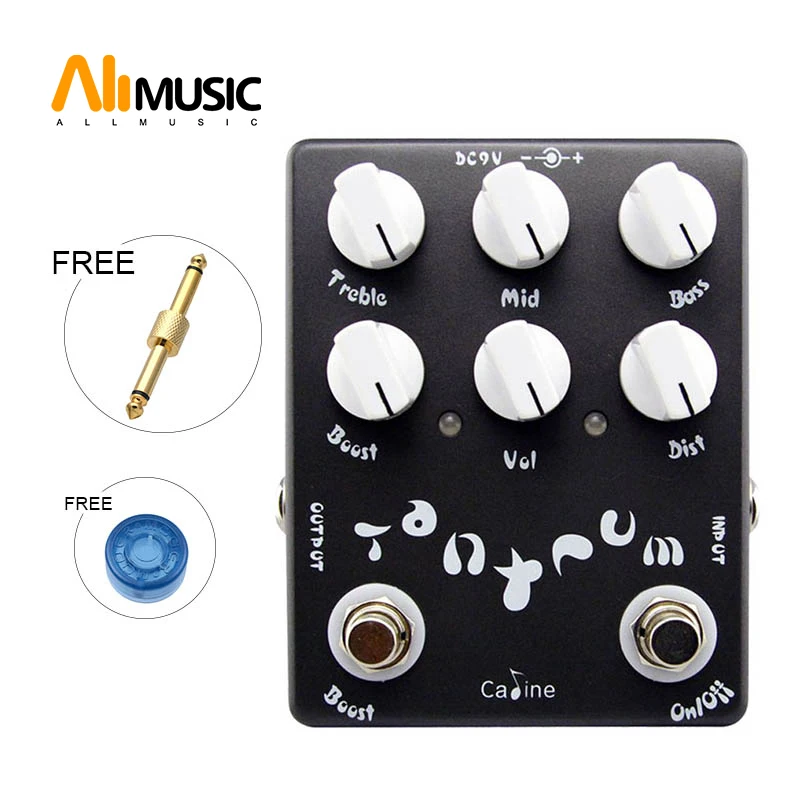 

Caline CP-15 Heavy Metal Guitar Effect Pedal with 3 Bands Powerfully Adjustable with Free Connector
