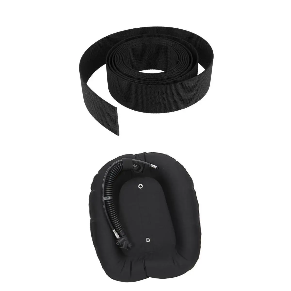 Scuba Diving Donut Wing Tech Diving Double Tank 50lbs with Weight Belt