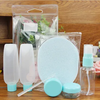 

7Pcs Makeup Spray Bottle Durable Refillable Bottles Set Travel Package Cosmetics Pressing Spray Bottle Makeup Tools Kit