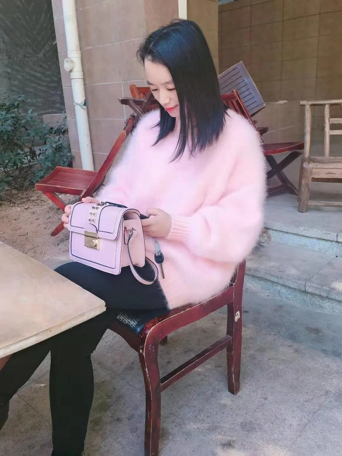2020 Autumn New Women knitted Cardigan V-neck long