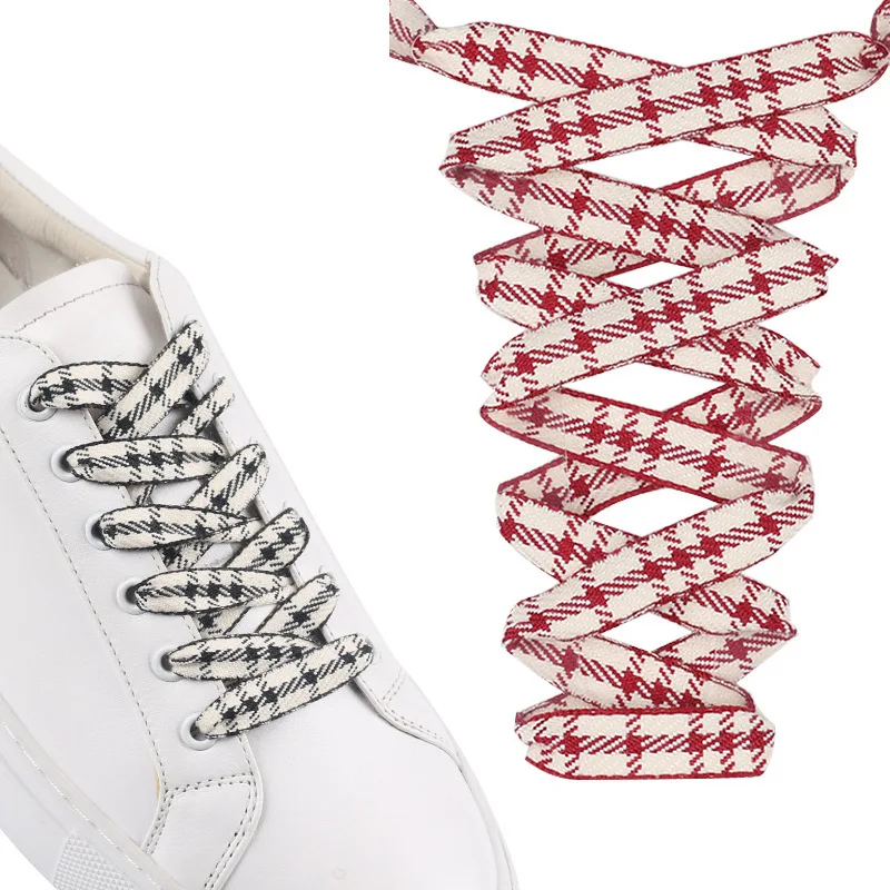 black and white checkered tennis shoes