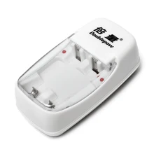 2 Slots Doublepow NiMH NiCD Battery Charger Quick Smart Intelligent Charger for AA AAA Ni-MH Ni-CD Battery with LED Indicator