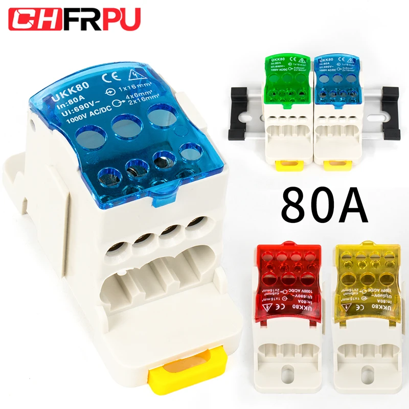 Low Price Connector Distribution-Box Rail-Terminal-Blocks Universal-Wire Din Multiple-Out Waterproof llKNpEAmE