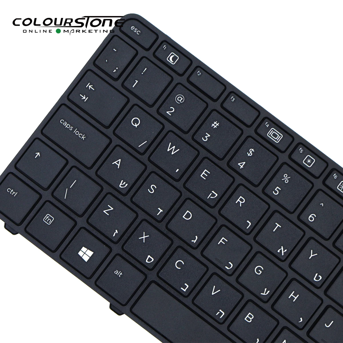 Teclado do Portátil para hp Probook 430 g3 430 g4 440 g3 440 g4 445 g3 640 g2 645 g2 Hebraico Teclado Preto Novo hb - Imagem 4