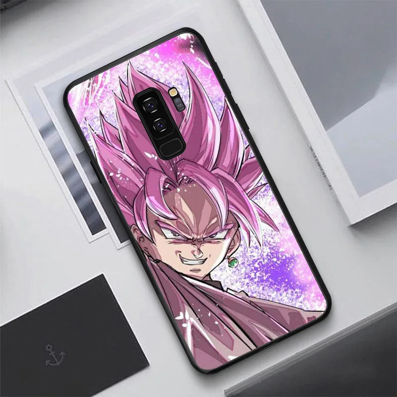 Hot Dragon Ball Super Son Goku black soft TPU phone cases for Samsung Galaxy S10 S10PLUS S7Edge S8 S9 Plus note 8 A750