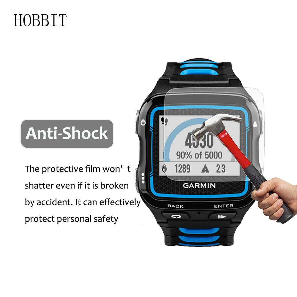 3 упаковки для Garmin Forerunner 920XT 7H нано Взрывозащищенный протектор экрана высокой четкости анти-шок Смарт-часы, пленка