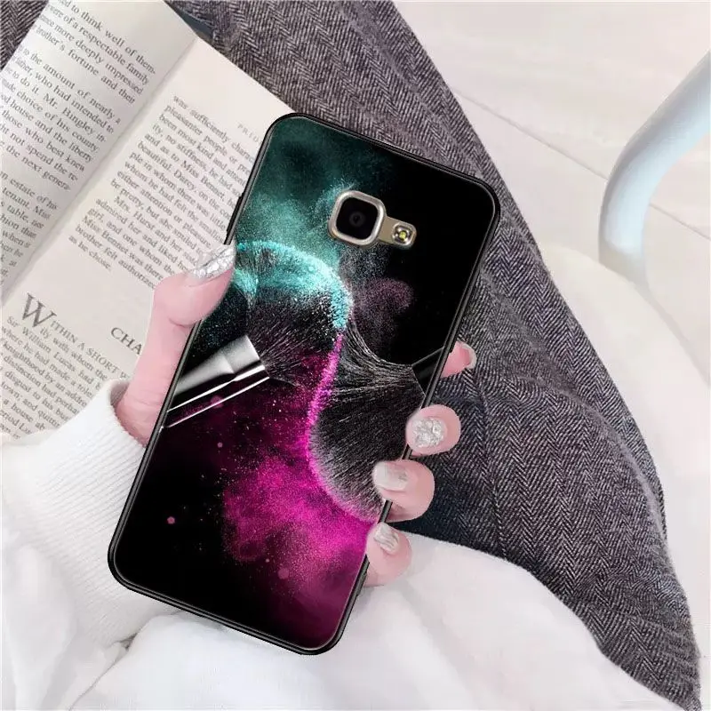 Girl love makeup brush