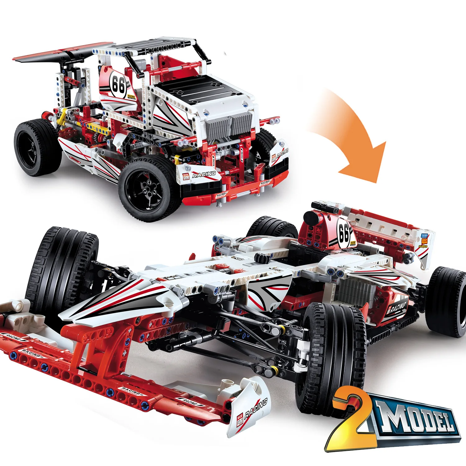 Новый Grand Prix Racer гоночный автомобиль Город Fit Lepinings Technic Модель Строительный блок
