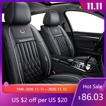 

KADULEE leather car seat cover For Dodge Journey Caliber Avenger Challenger Charger am 1500 accessories covers car seats