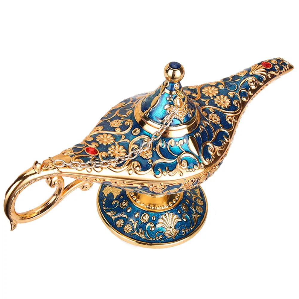 Ретро Аладдин лампа желая творческая сказка ремесло горшок орнамент дисплей