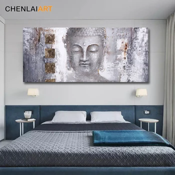 

High Quality Abstract Buddha Painting Canvas Wall Art Canvas Large Modern Buddha Painting for Living Room Wall Art Prints Poster