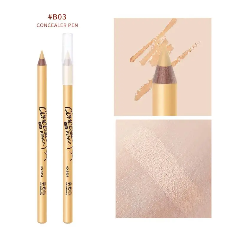 3 Colors Makeup Face Foundation Concealer Pen Long Lasting Dark Circles