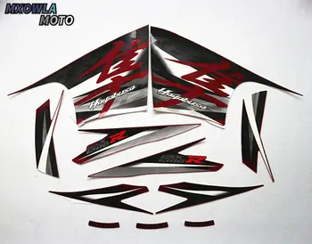 

red color For HayabusaGSX1300R 08-14years Motorcycle Whole Vehicle Full Kit Sticker High Quality MOTO Styling
