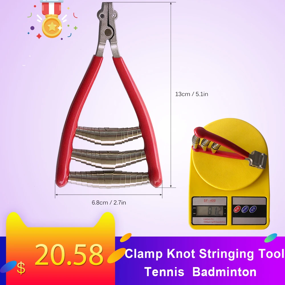 Other Outdoors Tennis Starting Clamp Knot Stringing Tool Badminton
