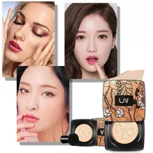 SUNISA Грибная голова кушон для макияжа Увлажняющая Основа воздухопроницаемая натуральный блеск Жидкая основа для макияжа BB крем/T1