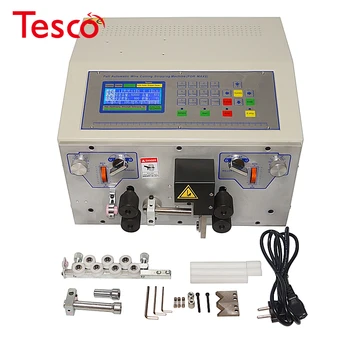 

SWT508MAX-25 Automatic Wire Stripping Peeling Machine Wire Cutting Crimping for 0.3 to 25mm2 with Extra Free Knife