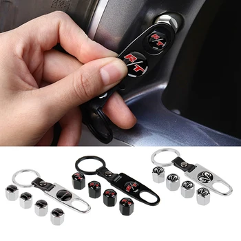 

For Dodge Ram Caliber Viper SRT Journey Caravan Jcuv Challenger Charger Durango RT Stainless Tire Valve Caps Wheels Accessories