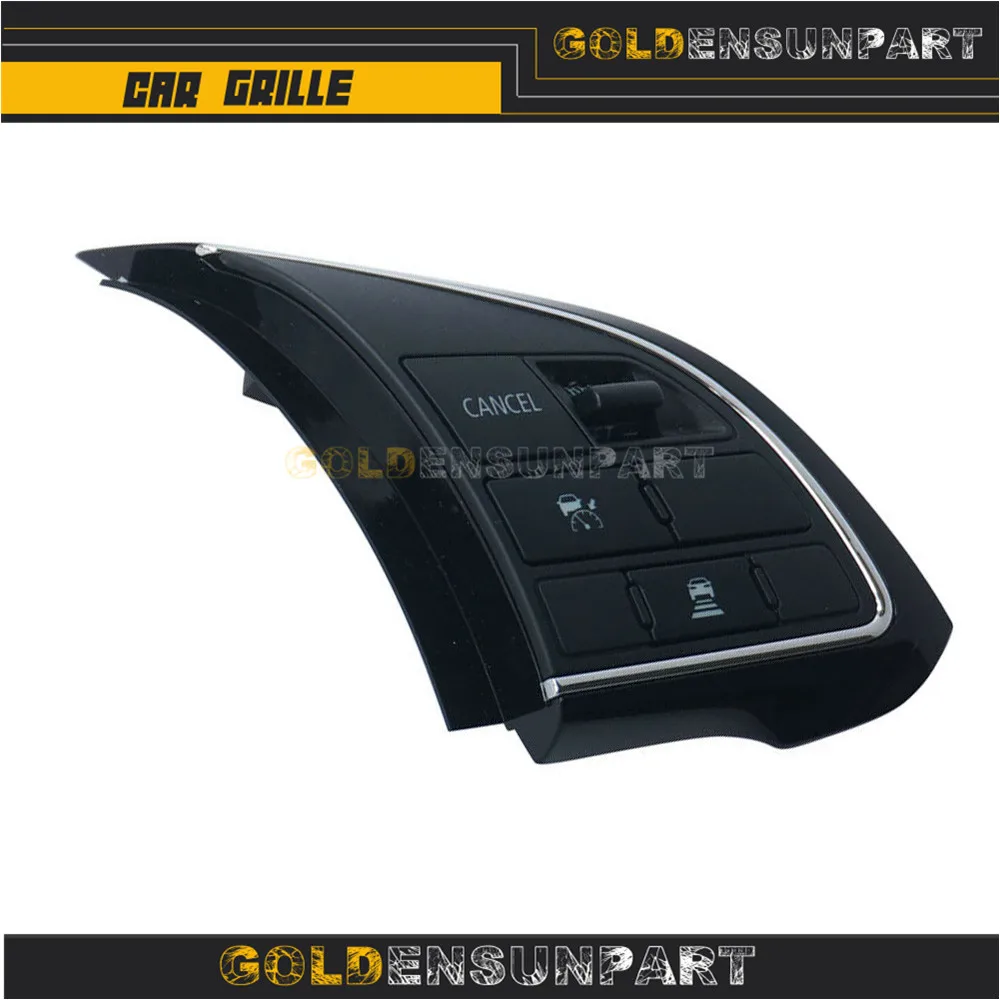 matte silver panel Car Cruise Control Button Panel Steering Wheel Modified Frame Panel Trim for Fiesta mk7 mk8 ST Ecosport 2013 2015 Accessories