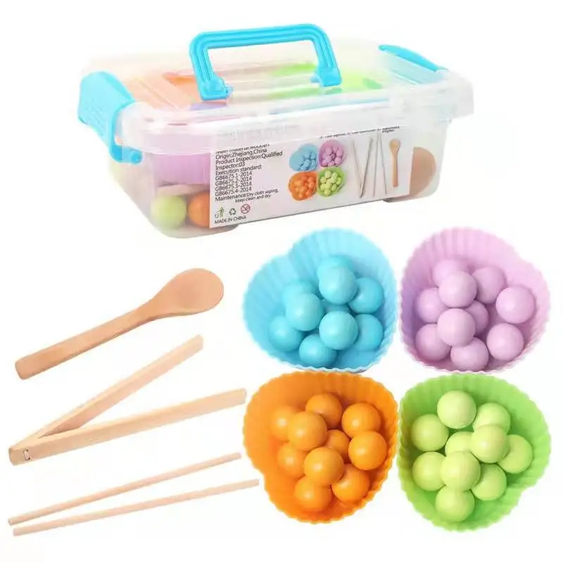 Детские Обучающие цветные Обучающие Игрушки для раннего обучения, цветные Обучающие игрушки, забавные подарки для детей, Монтессори