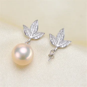 

Stud Earring Accessories Carven 925 Sterling Silver Ear Wires Earrings Hook for DIY Jewelry Earrings Making Supplies Accessor