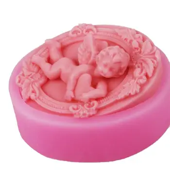 

Silicone Mold Angel -shape DIY Chocolate Mould Wedding Cake Decorating Tools Fondant Sugar Craft Kitchen Baking Gadgets Moulds