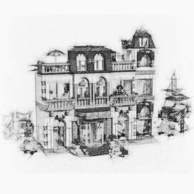 

01045 Friends Series Heartlake Grand Hotel Building Blocks Bricks 10547 41101 Girls Kids DIY Birthday Gift Toy for Children