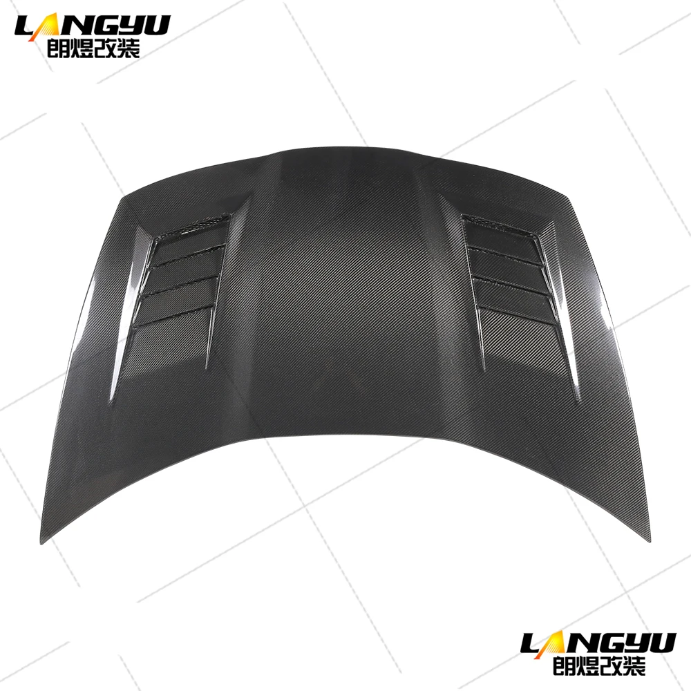 For Honda Civic Type R Hatchback FN2 2007 2008 2009 2010 2011 European Style Carbon Fiber Front Hood Engine Bonnet Vent Cover | Автомобили