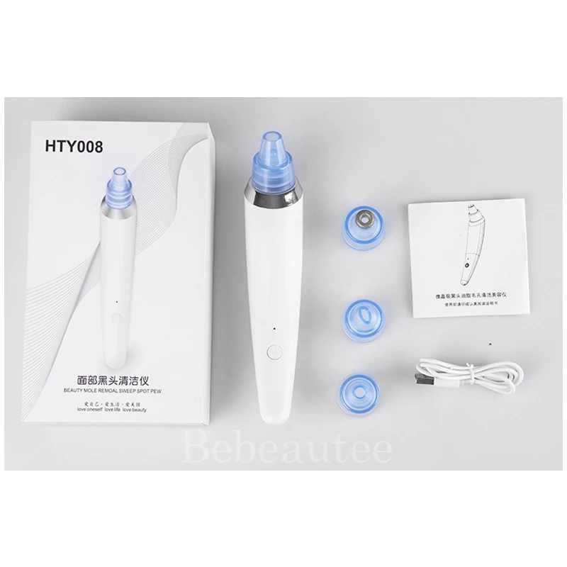 Wand From Black Dots Comedone Black Head Vacuum Pore Cleaner From Acne on Face Nose Suction 5